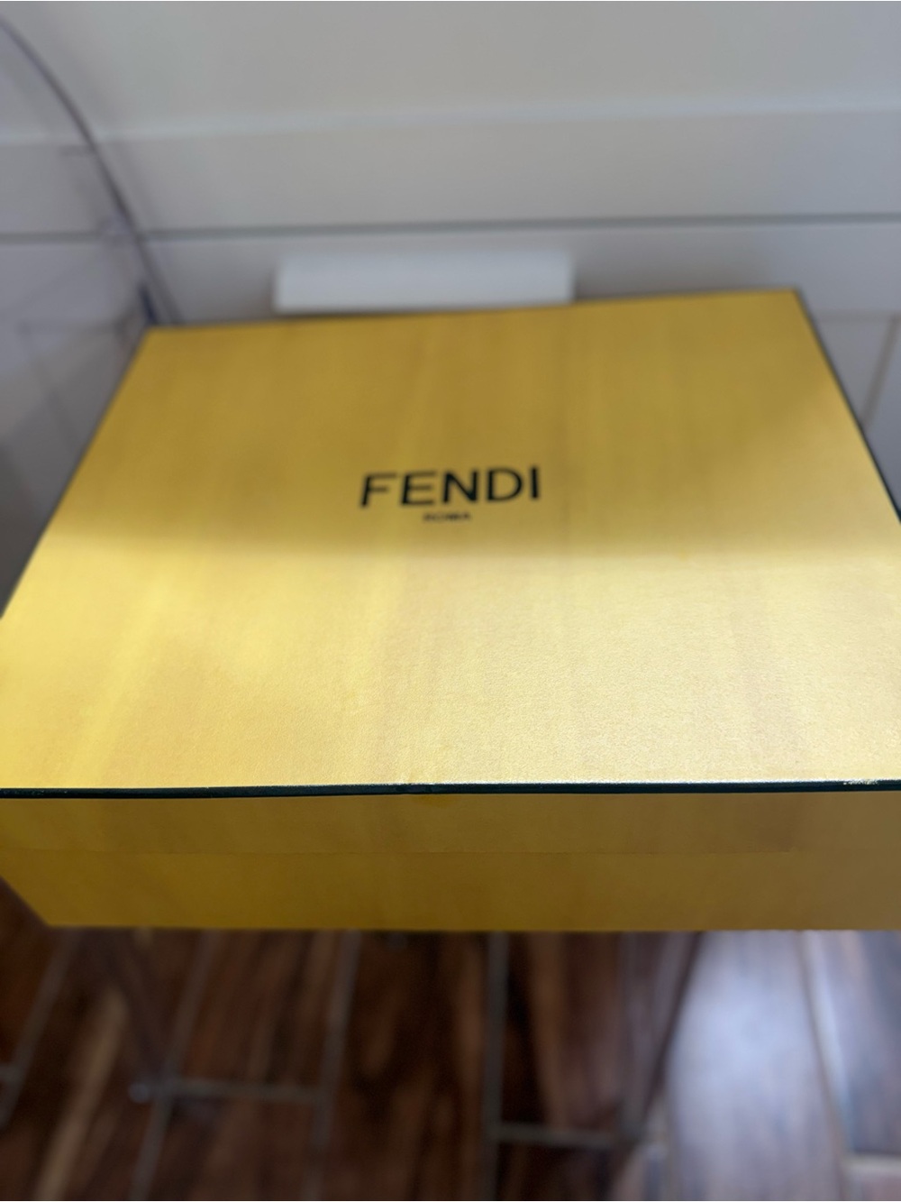 Fendi Black Fendigraphy Biker Boots With Gold Hardware - Picture 5 of 5
